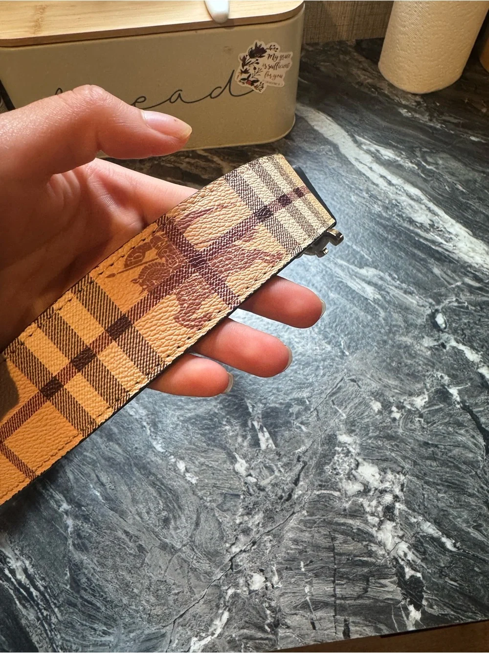 Burberry belt 🔥